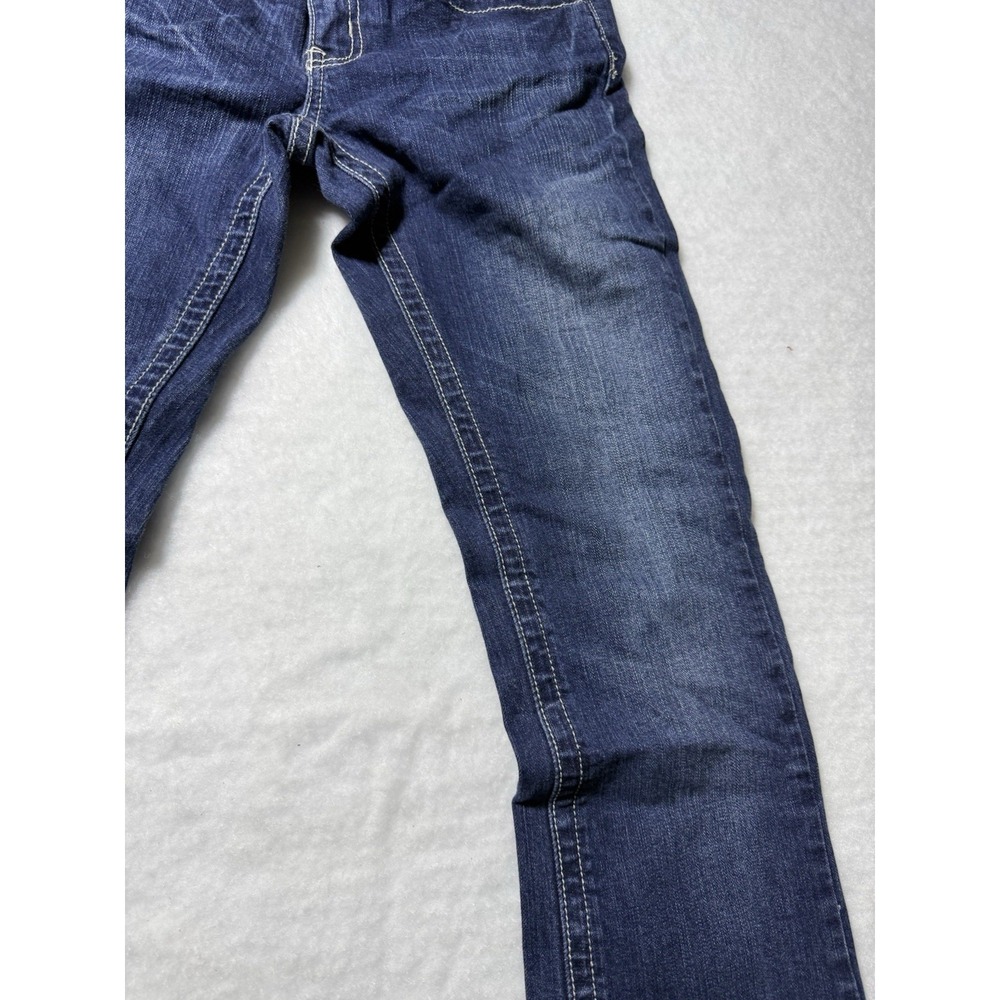 BONGO Womens Size 7 Bootcut Jeans Blue Stretch Denim Embellished Pocket Y2K - Picture 3 of 13